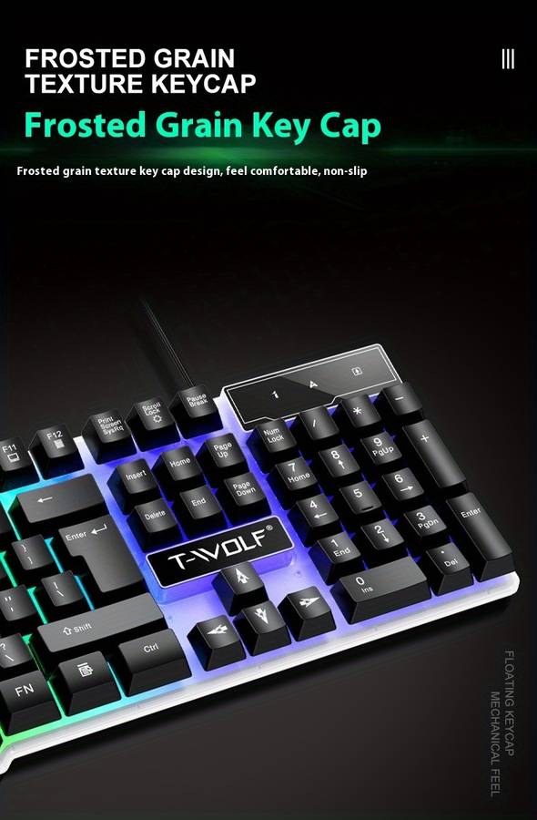 keyboard color Black