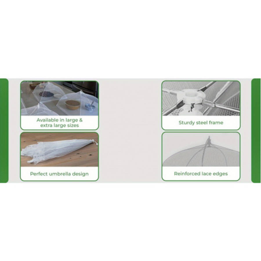 Food Cover Color White Quantity 5Pcs