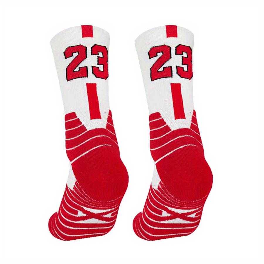 2 Pairs Random Color One Size High Elastic Socks