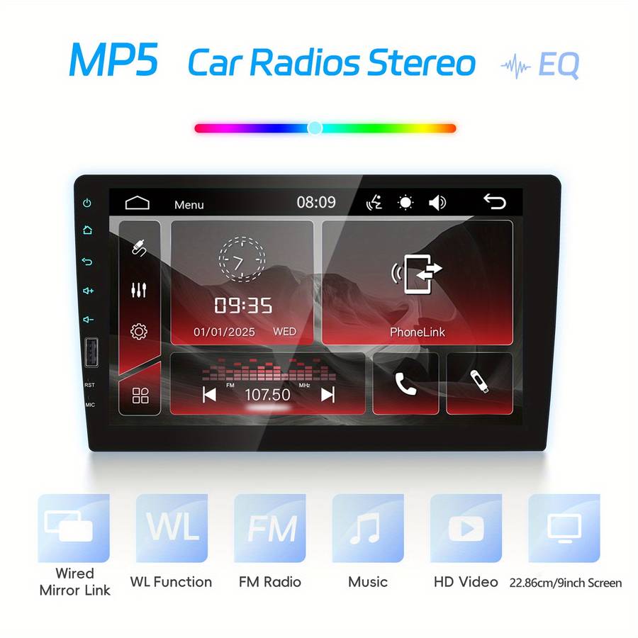 Car Audio  Entertainment System Items 1 Din Car Radio