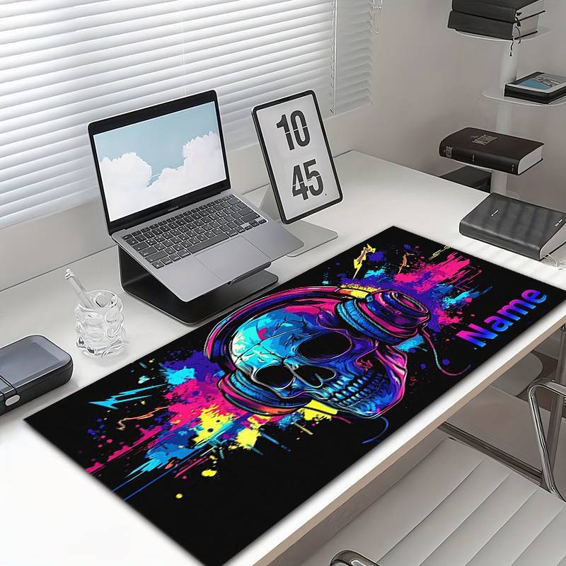 Mouse Pad Size 1Pc Colorful Skull 30X60Cm