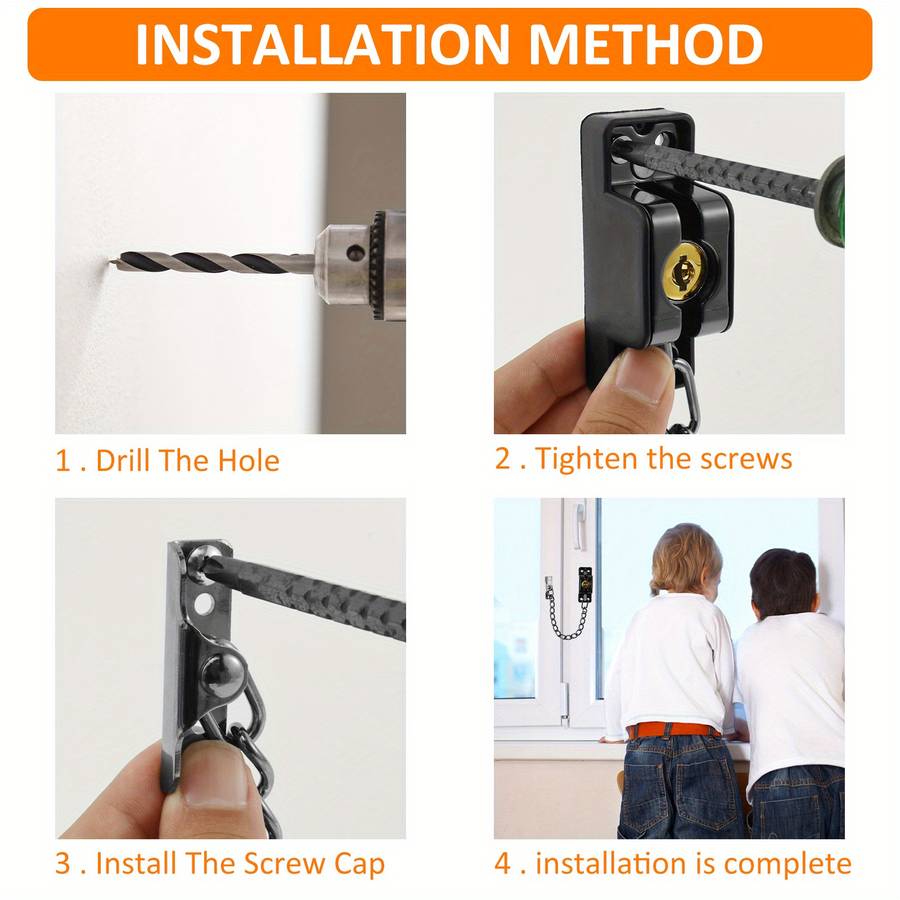 Lock Color Black