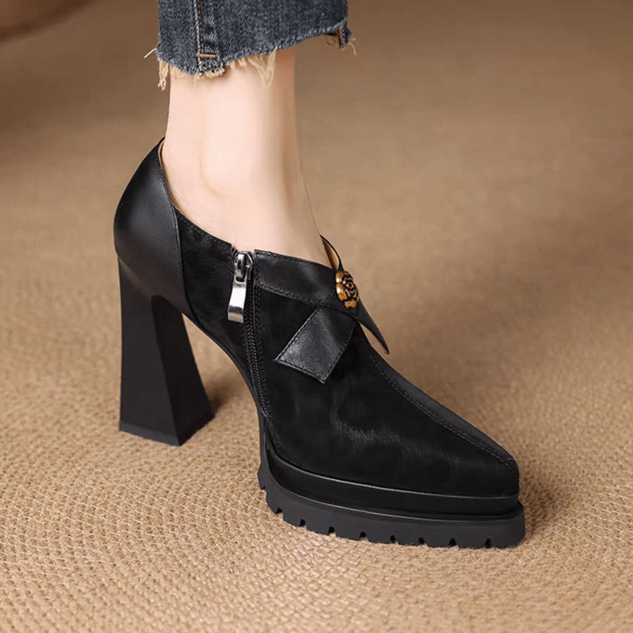 Women S High Heels Color Brown Sizeuk 5