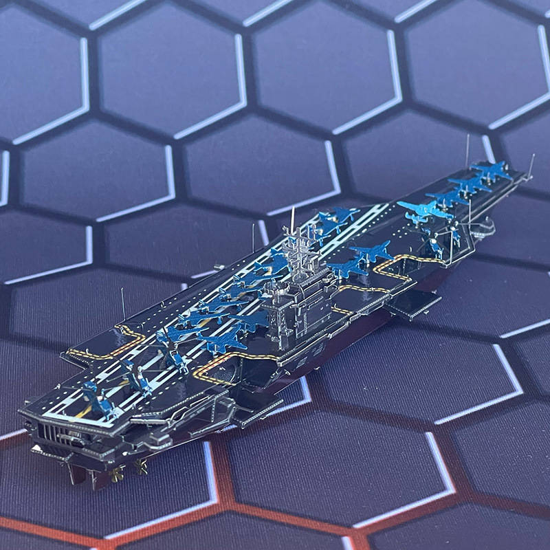 3D Jigsaw Puzzle Model Ship Color Chroma