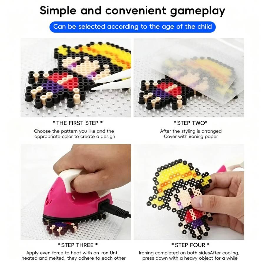 Perler Bead Set 15Pcs 15Cm