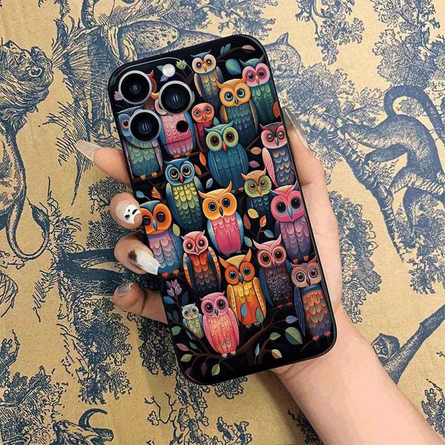 1Pc Black For iPhone 15 African Style Phone Case