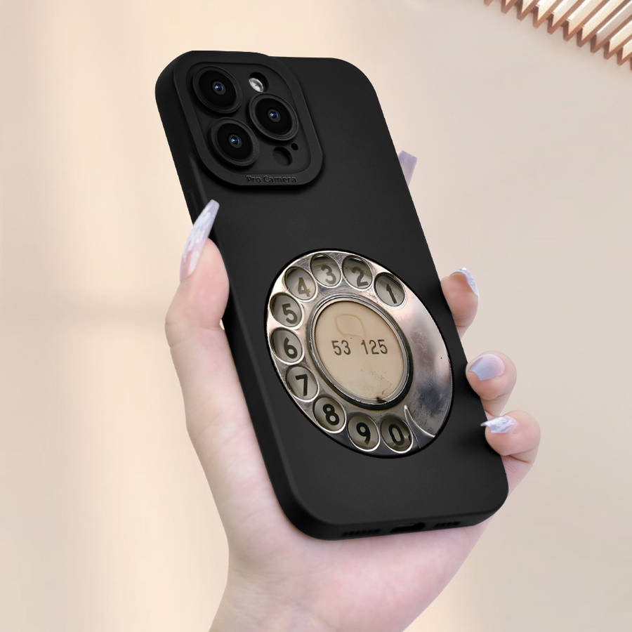 1Pc Black For iPhone 7 8 Phone Case Phone Cover
