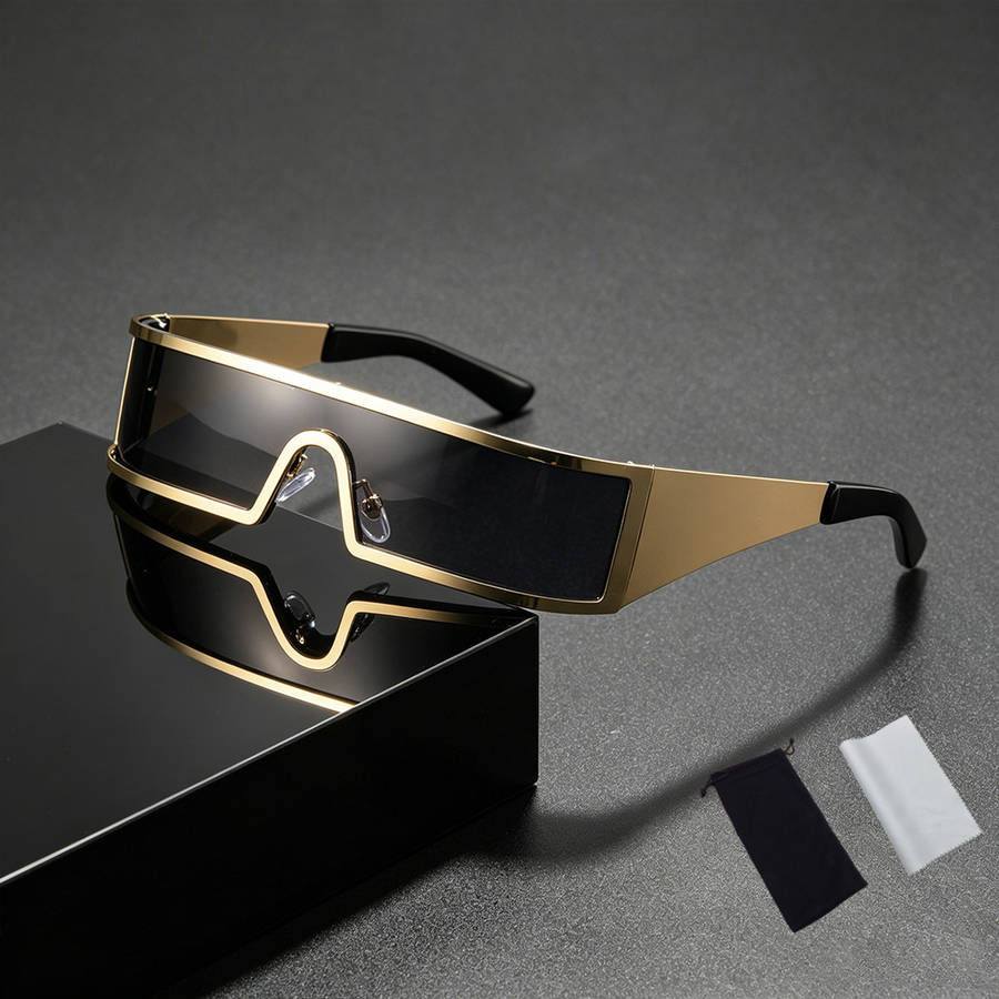 Cycling Glasses Color Black Gray