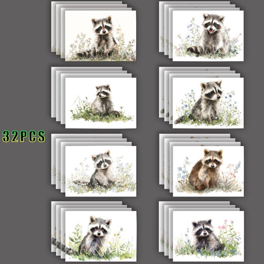 Greeting Cards Quantity 32Pcs