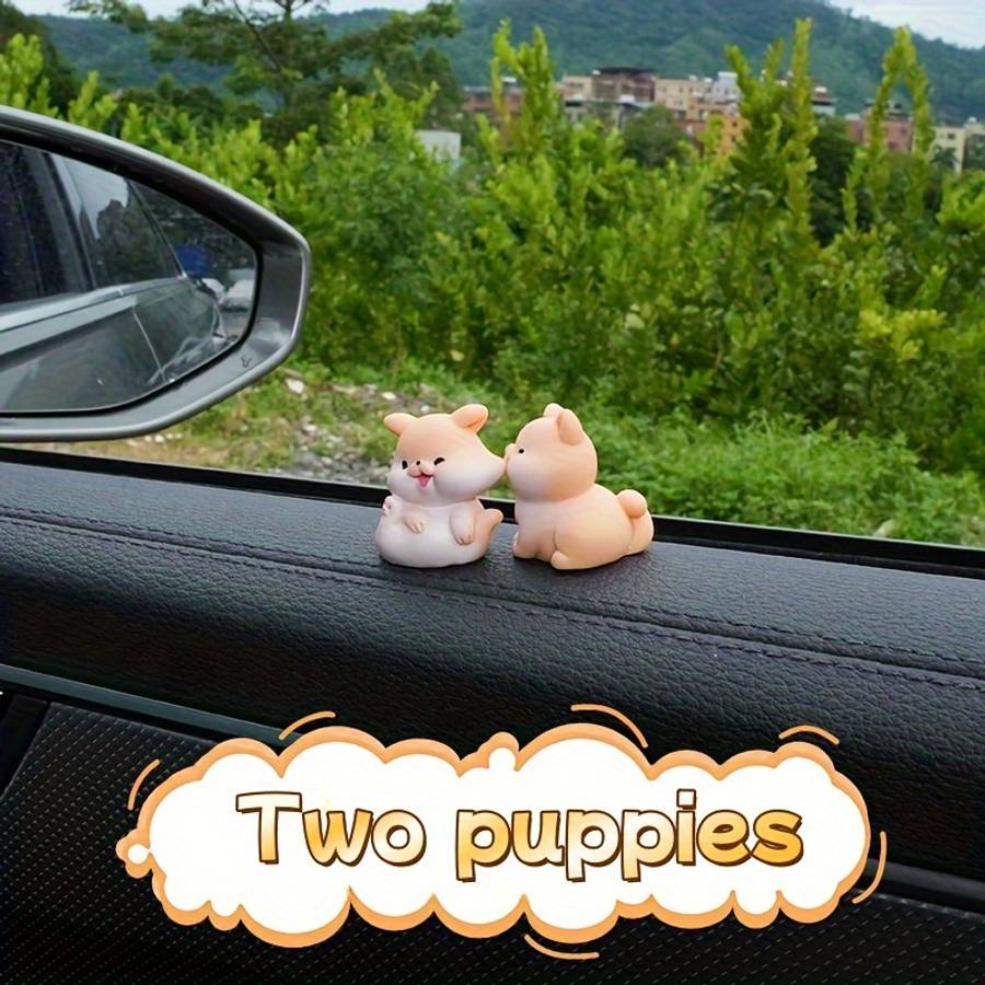 Car Interior Decor With Adhesive-Freecolor Kiss On The Face Cat Size