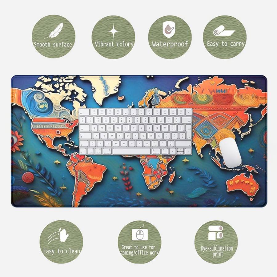 Mouse Pad Size 15.8X23.62In Quantity 1Pc