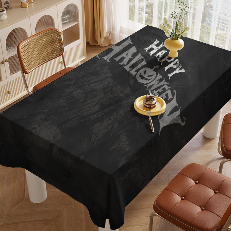 Halloween tablecloth decoration size 140x140cm or 55x55inch1