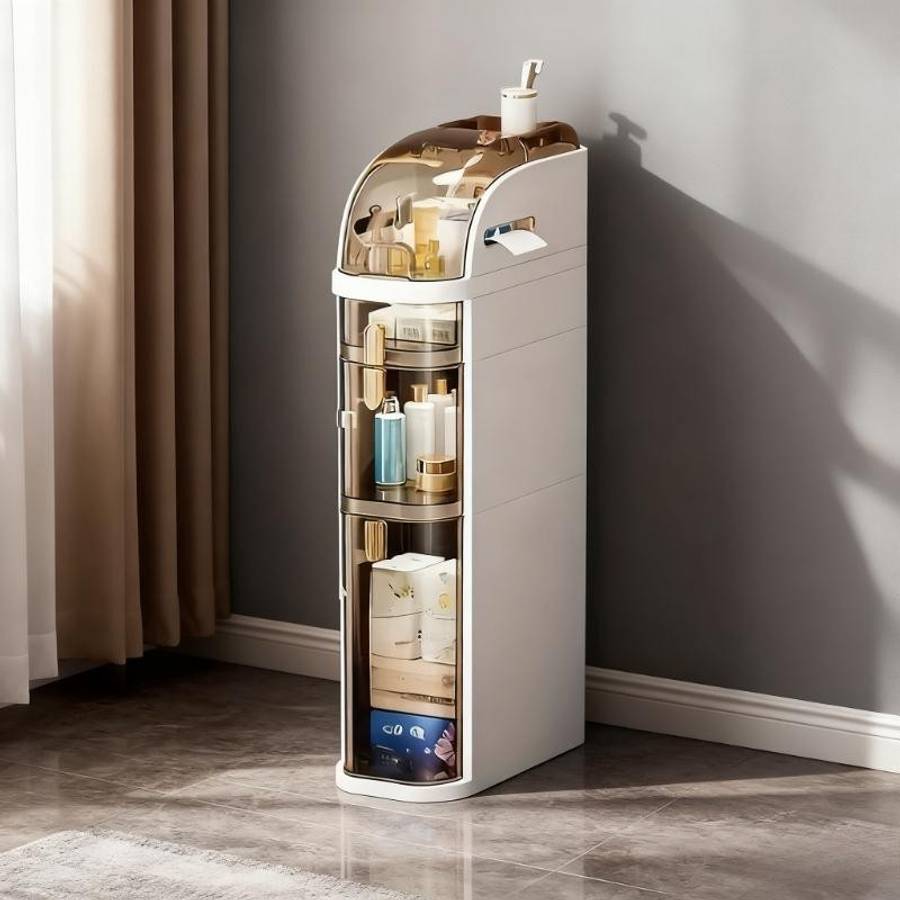 Bathroom Storage Rack Color Modern Style Three Layers Modelfggfp5064