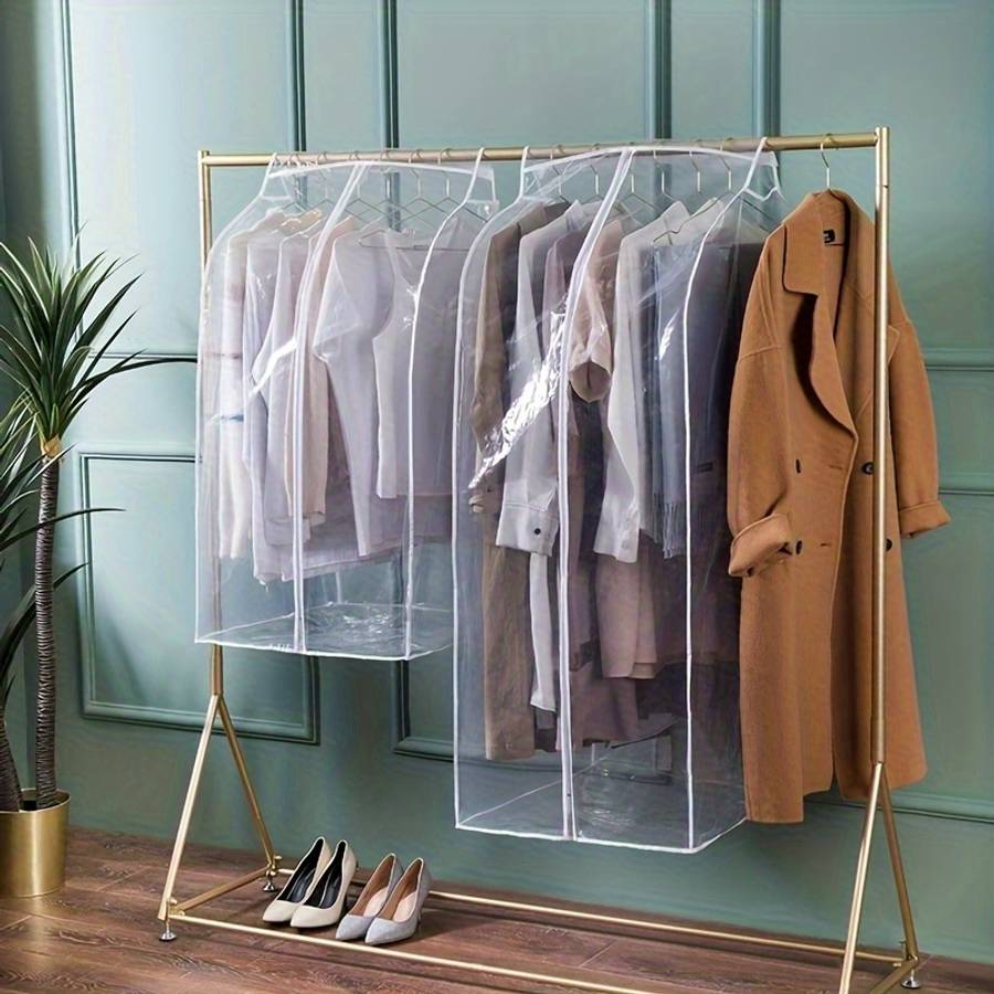 Clothing Dust Bags Color Transparent White Trumpet Sizeonesize