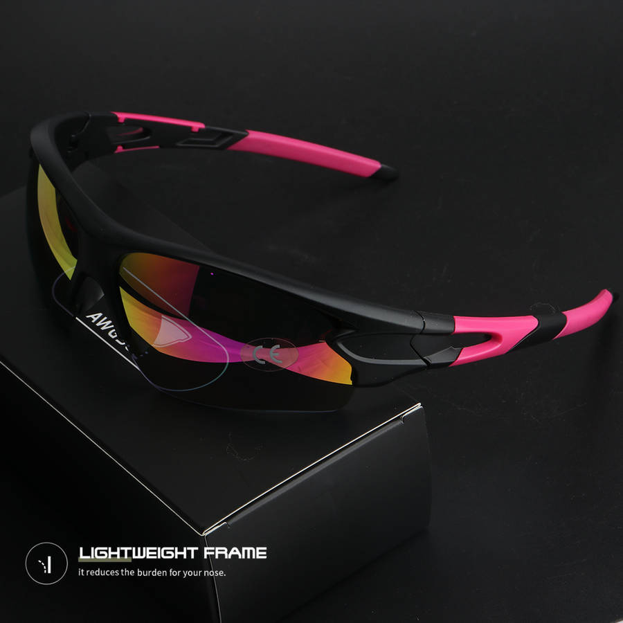 Cycling Glasses Color C5 Red