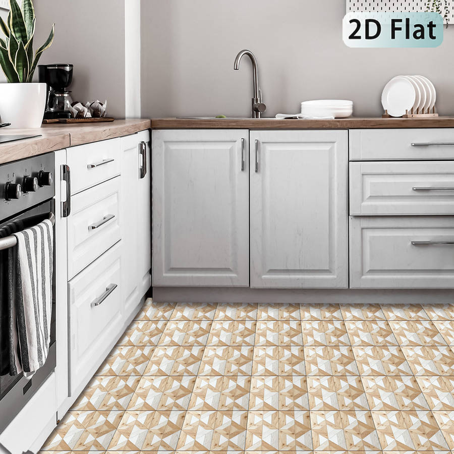 Self Adhesive Floor Stickers 30.0Cm X 30.0Cm X 12 Pieces