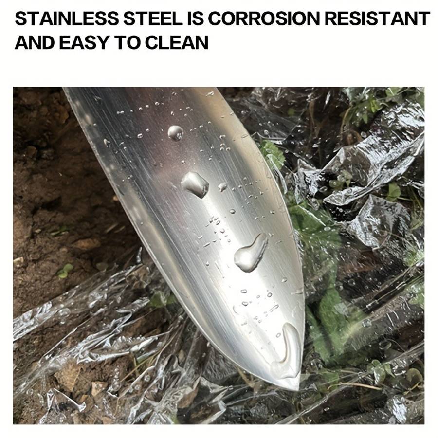 Garden Supplies Color Silvery White Storage Stainless Steel Plastic