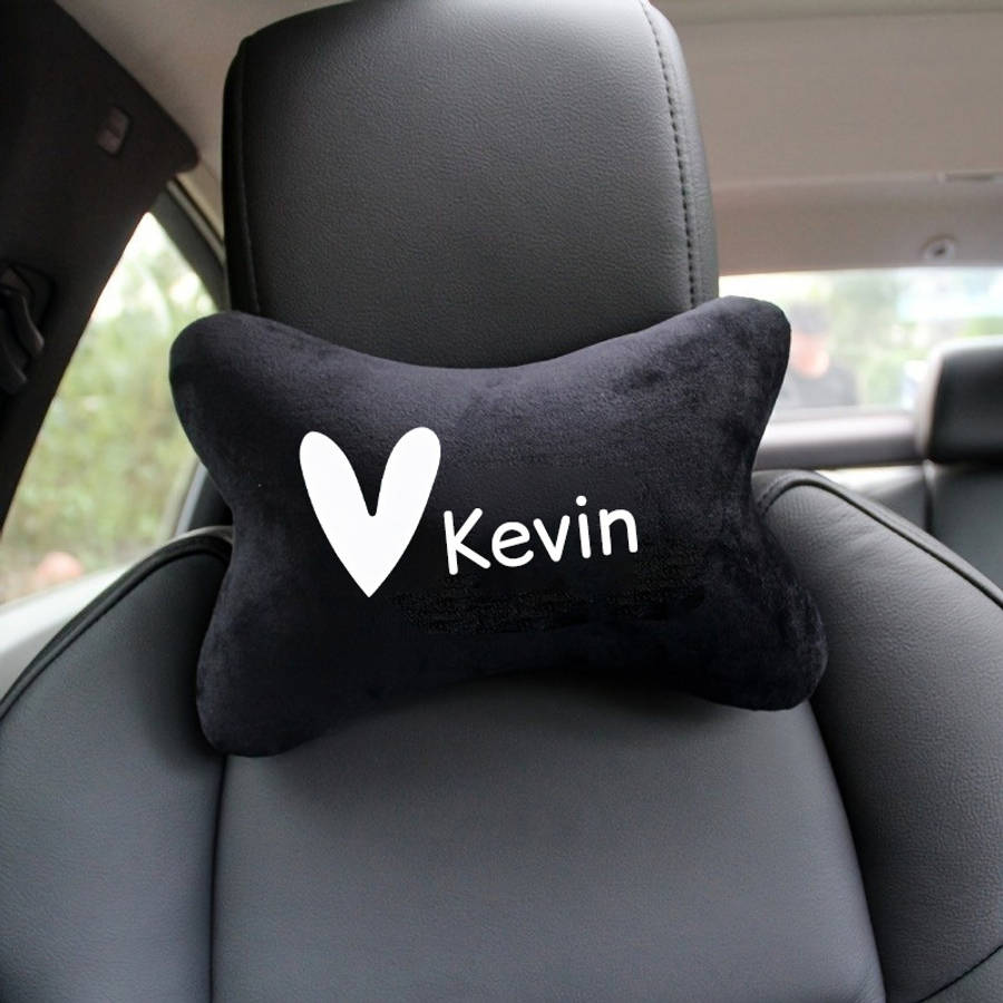 Car Seat Cushion Love Style Font 5