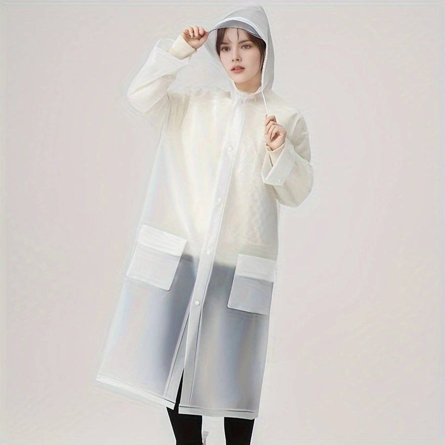 Raincoat Grey Size L