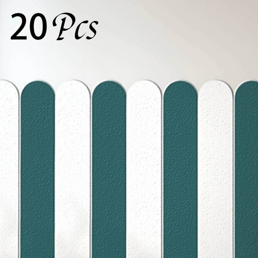 3PCS Premium Oil Resistant Flat Printing Wall Stickers Self Adhesive Decor