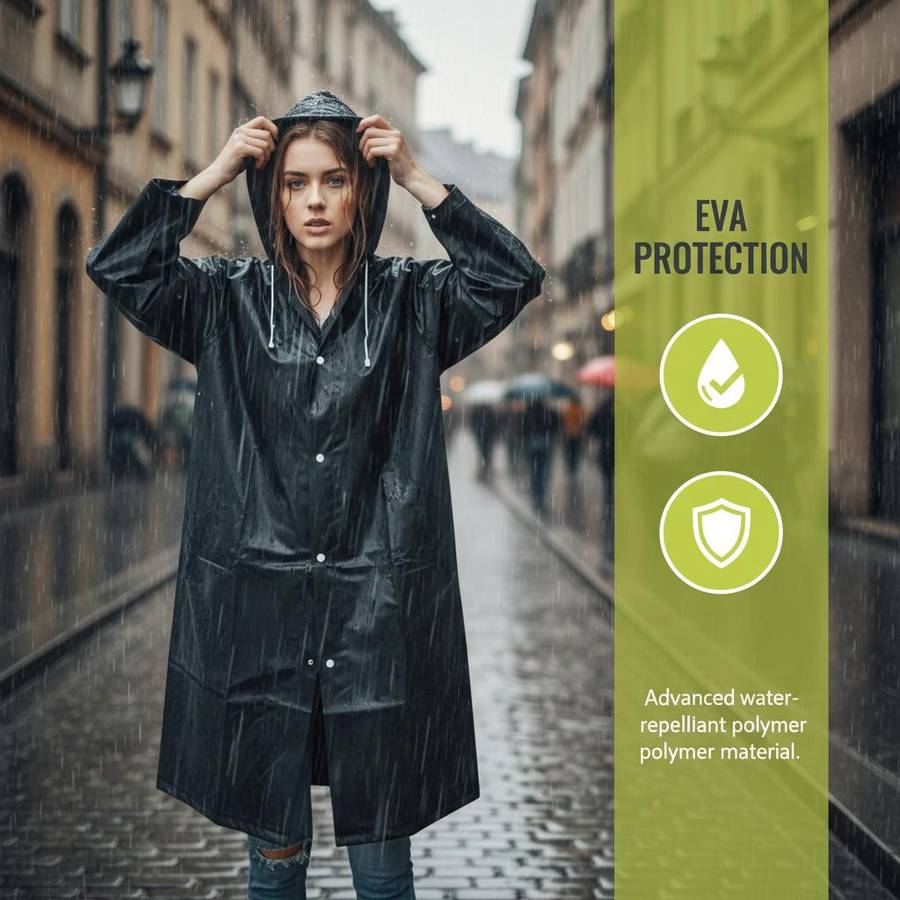 Raincoat Standard Size Universally Applicable Style Men'S And Women'S Universal Windproof Ride