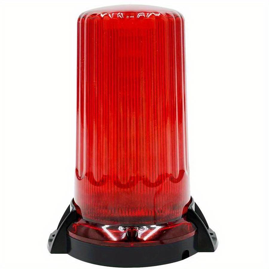 Red Magnetic Beacon Light 12V-24V Flashing Emergency Light