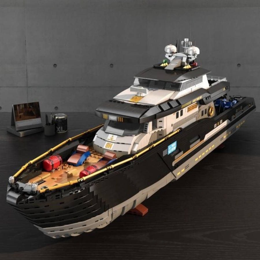 3D Jigsaw Puzzle Model Ship
