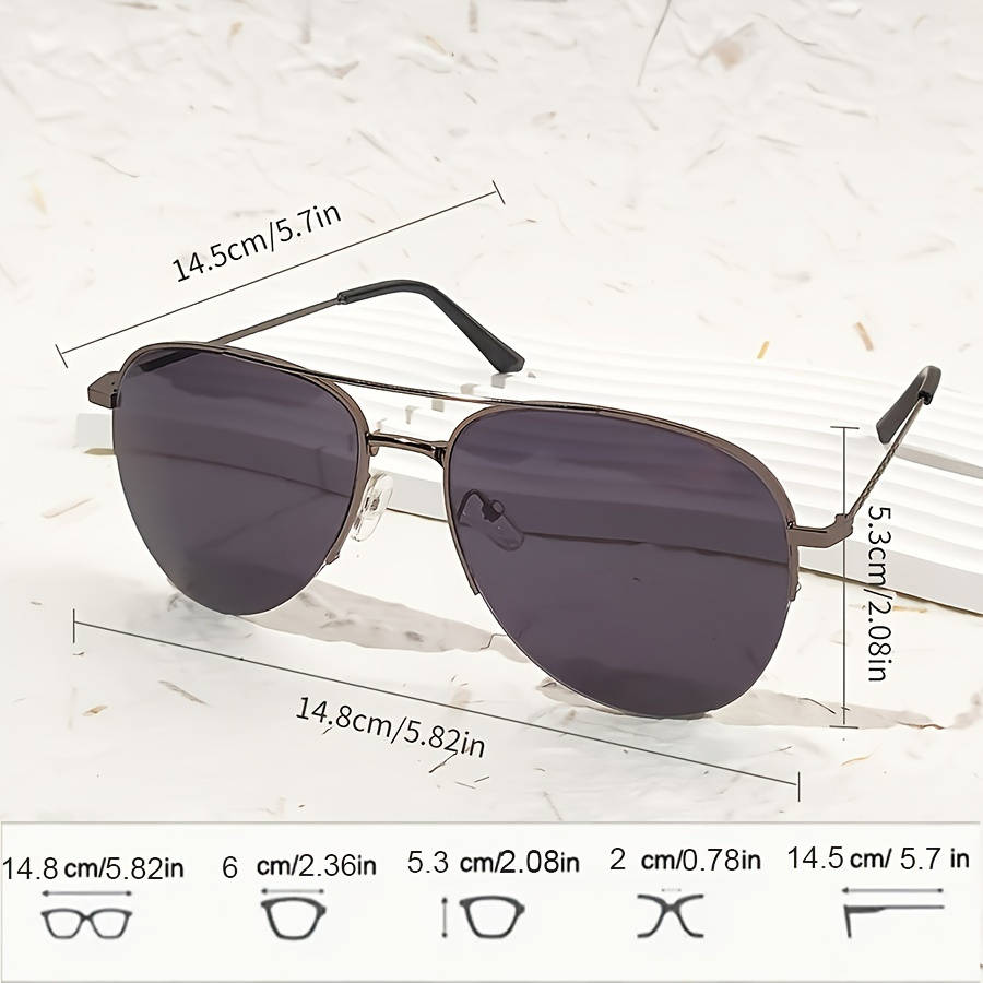 Mens Glasses Color Tea Add Grey Quantity 2Pcs