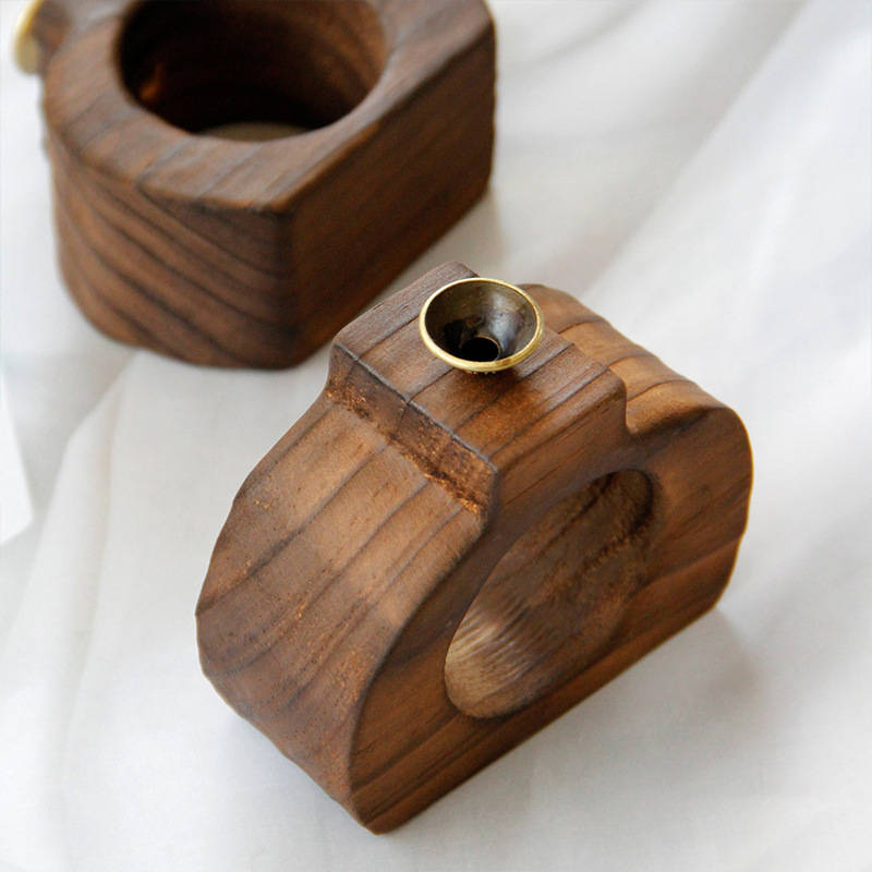 Incense Burner Color  Black Wood Incense Burner