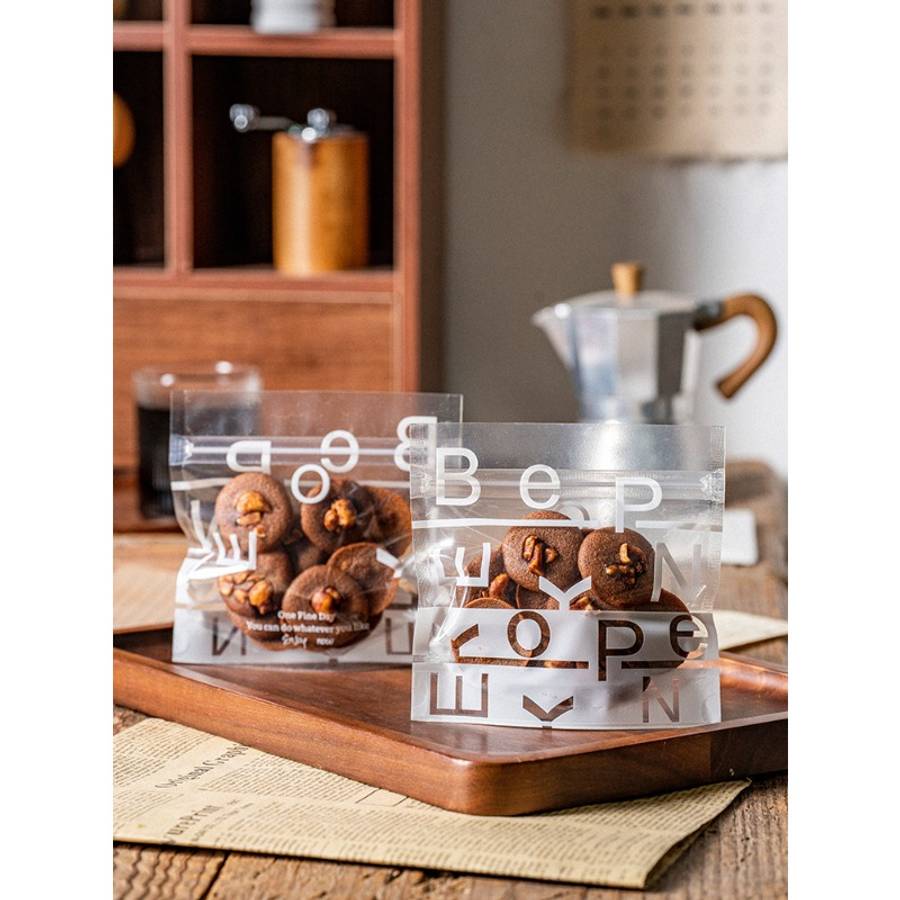 Food Storage Bags Color Letter 1 13.5 * 13.5  Bottom 5Cm