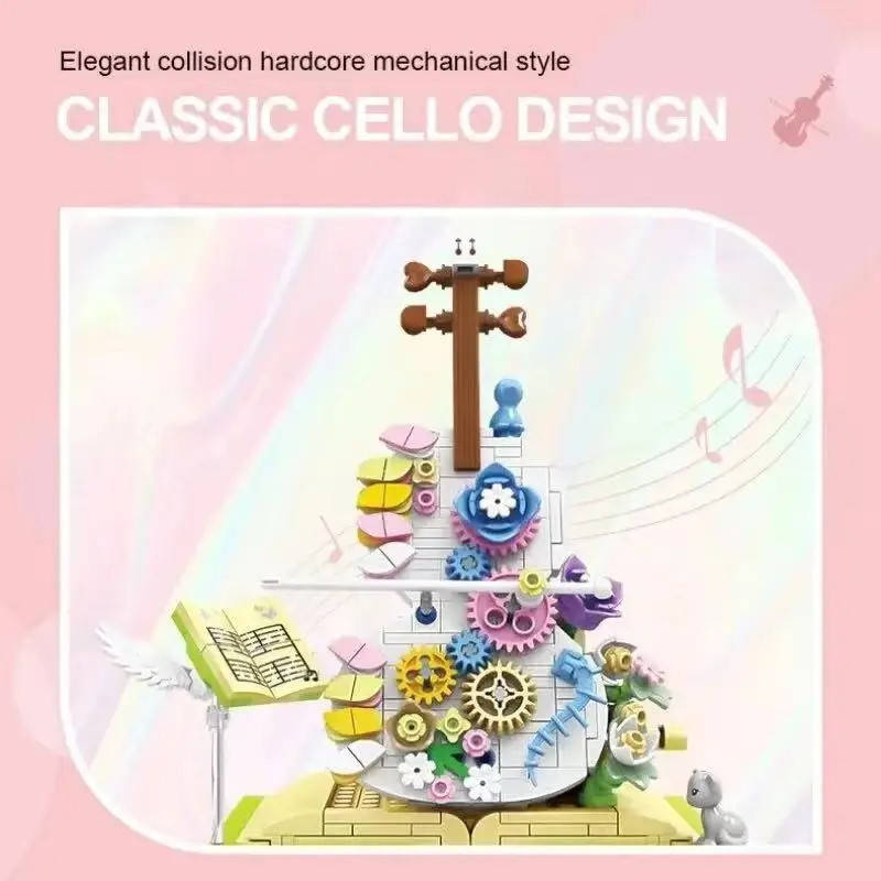3D Puzzle Musical Instrument Model Model 1 Set