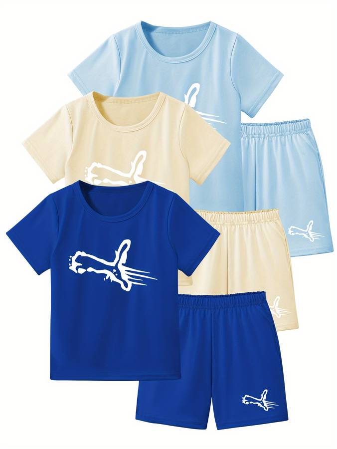 Boys T Shirt Color Mixed Color Size3-4Y