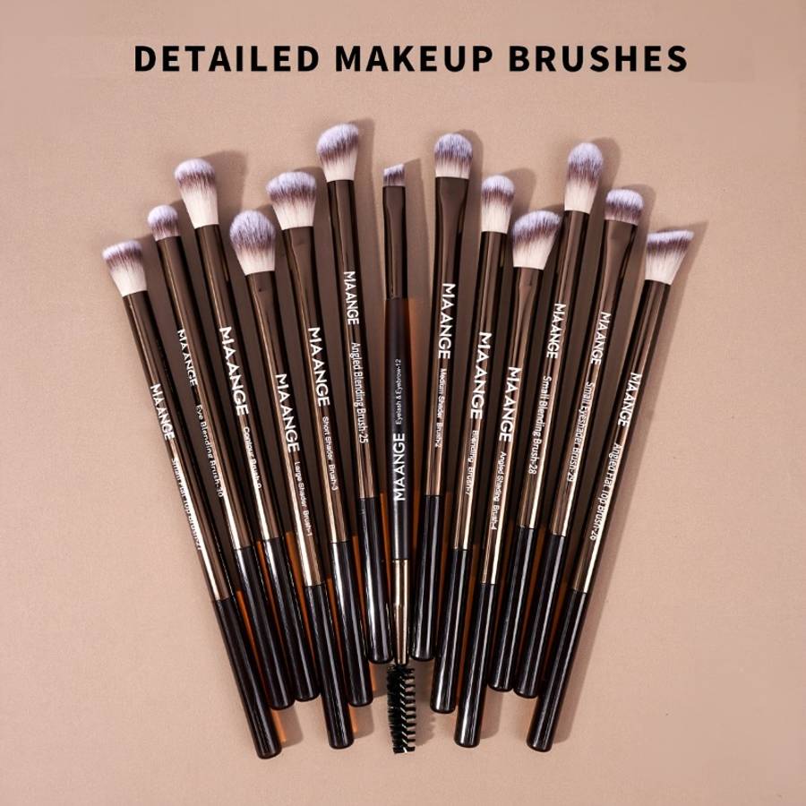 Makeup Brush Set Color Pink
