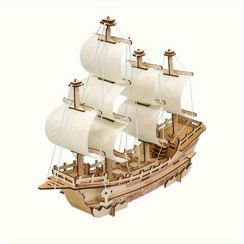 3D Jigsaw Puzzle Model Ship