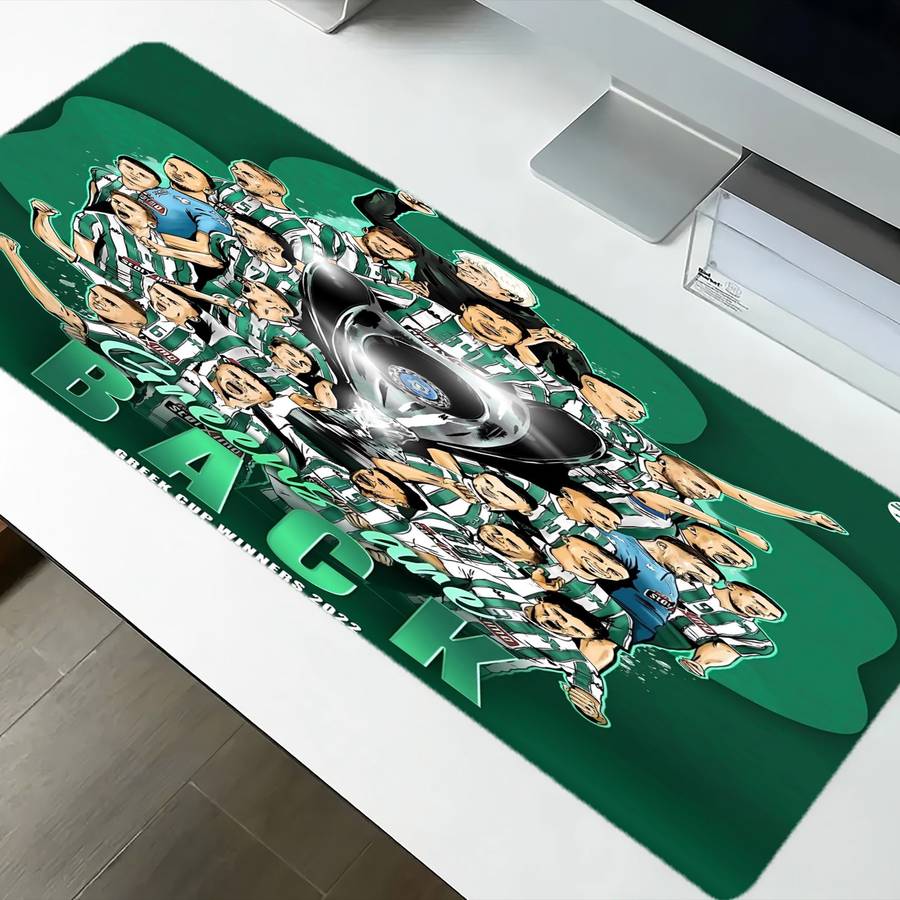 Mouse Pad Color White Size 60X30Cm