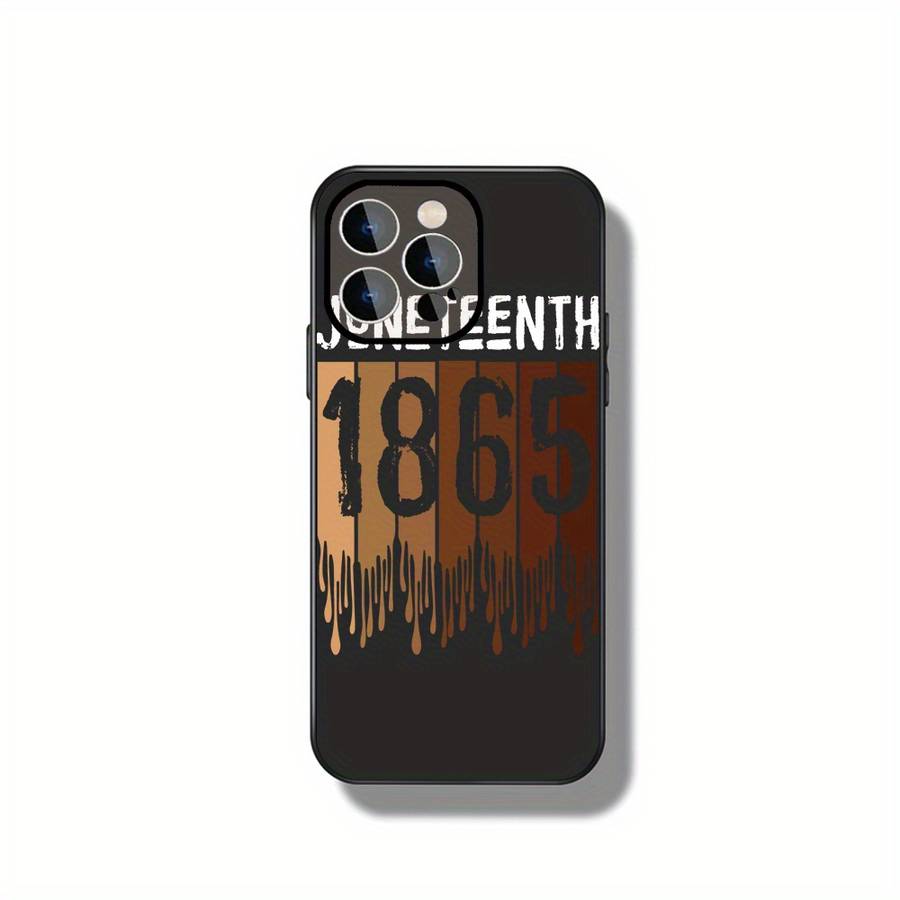 1Pc Black For iPhone 14 Liberation In 1865 African Phone Case