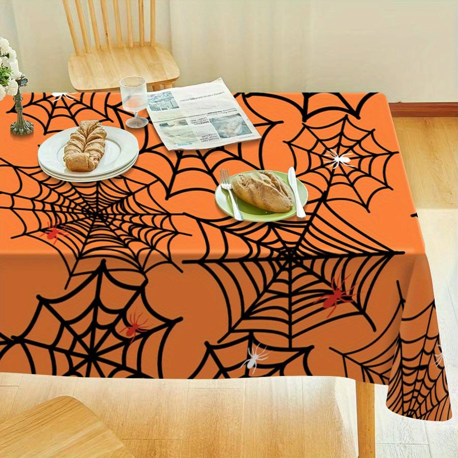 Halloween tablecloth decoration size 140x220cm or 55.1x86.6inch