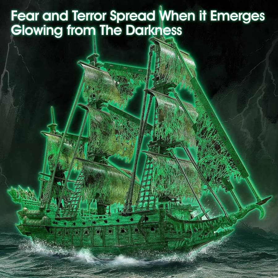 3D Jigsaw Puzzle Model Ship Items Fluorescent Version  Flying D