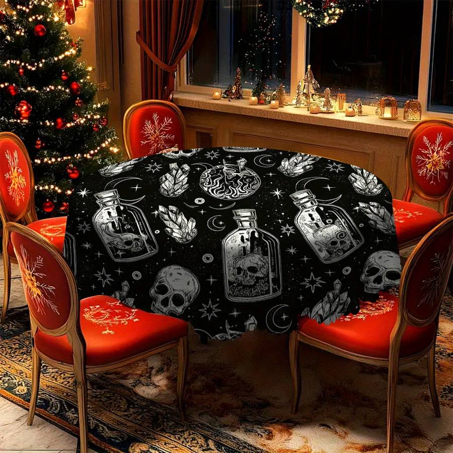 Halloween tablecloth decoration size  152cm x 220cm or rectangular