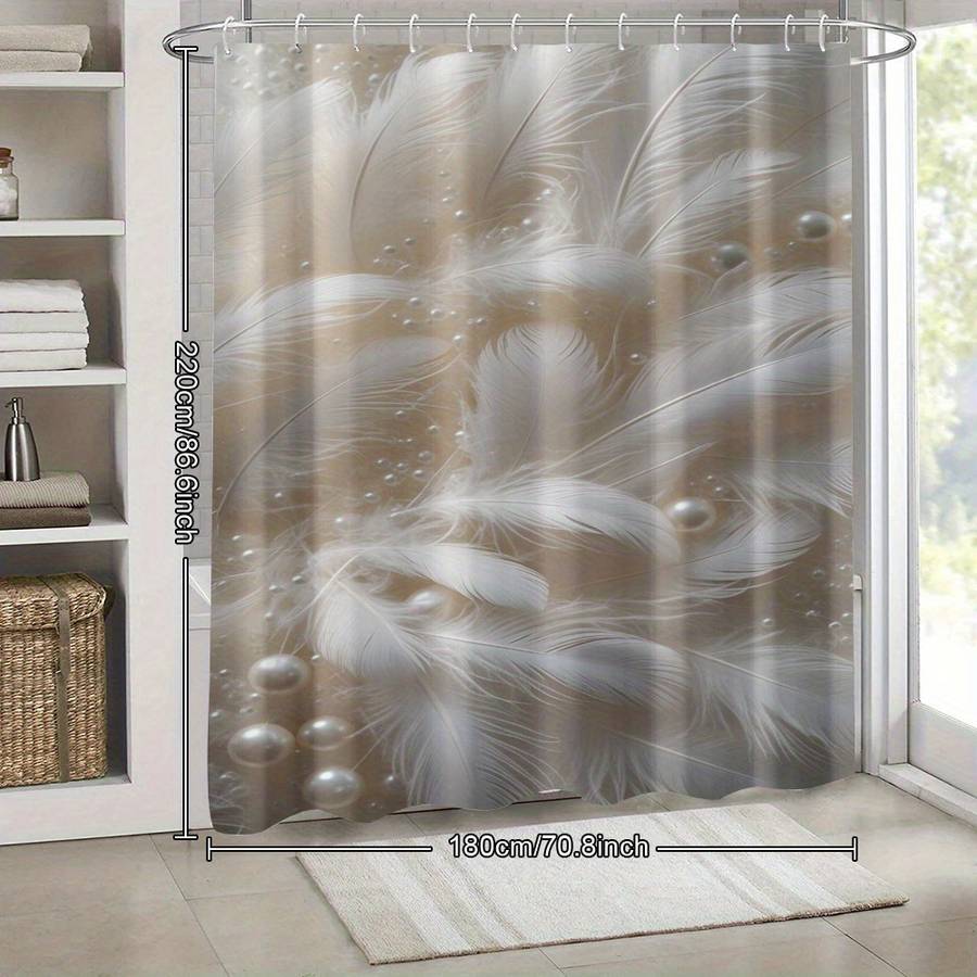 Waterproof Shower Curtain Color Polychrome Size 90Cm*180Cm35In*71In