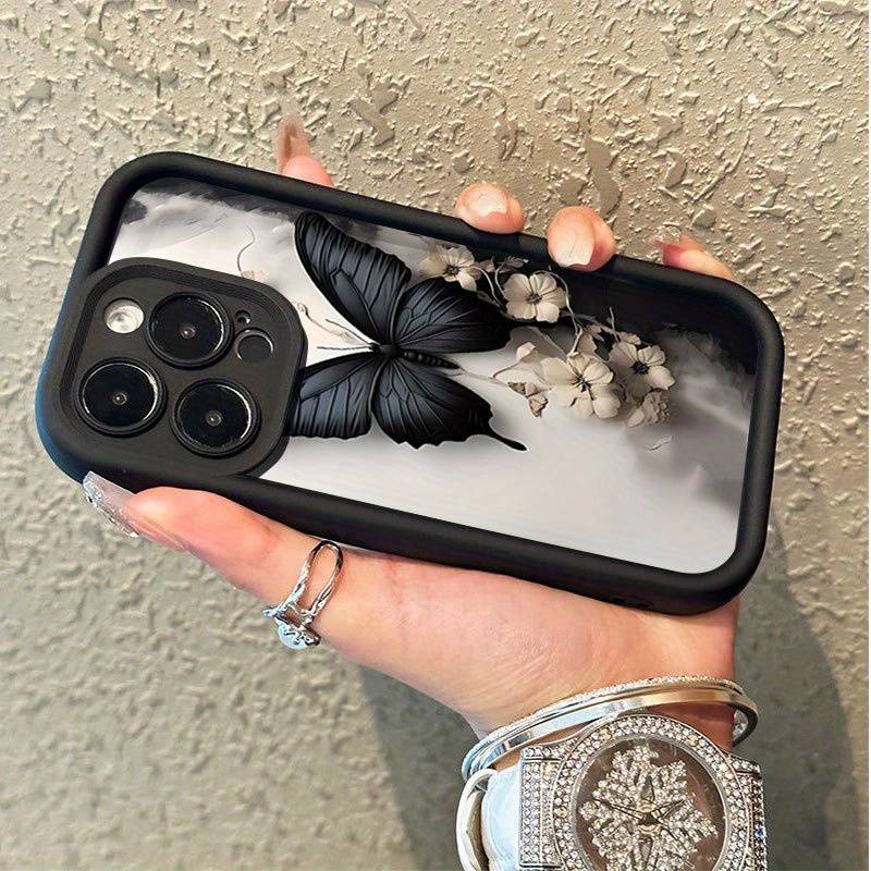 1Pc Black For iPhone 7 8 Phone Case Phone Cover