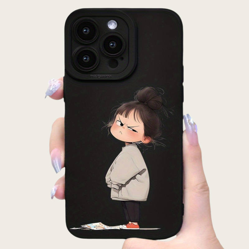 1Pc Black For iPhone Xr Phone Case Phone Cover