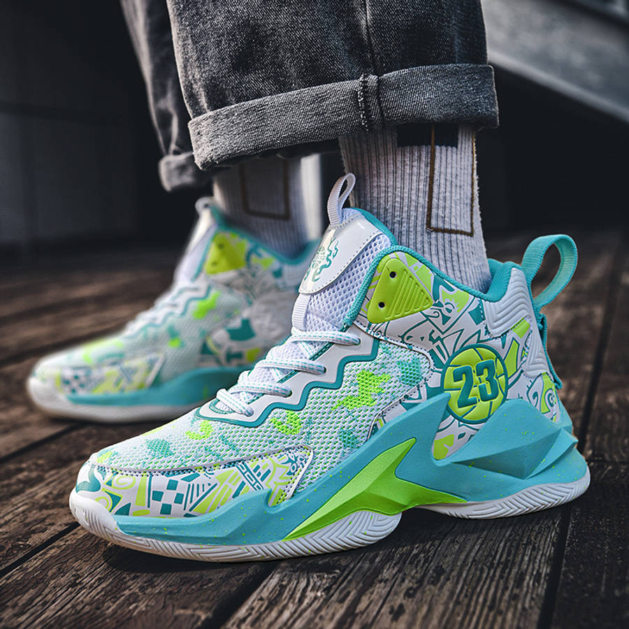 Basketball Shoes Color White Moon Sizeuk 7.5