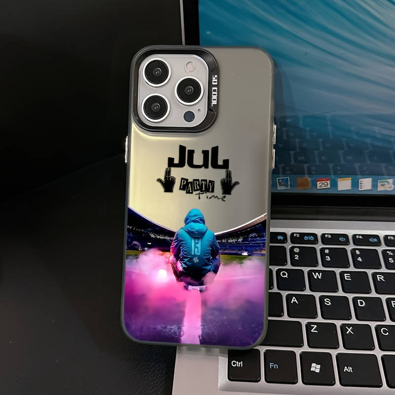1Pc Mixed Color For iPhone 7 Plus 8 Plus Male Singer Graffiti Phone Case