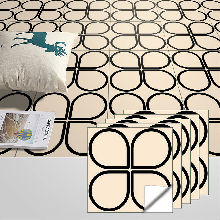 Self Adhesive Floor Stickers 30.030.0Cm 5Pcs