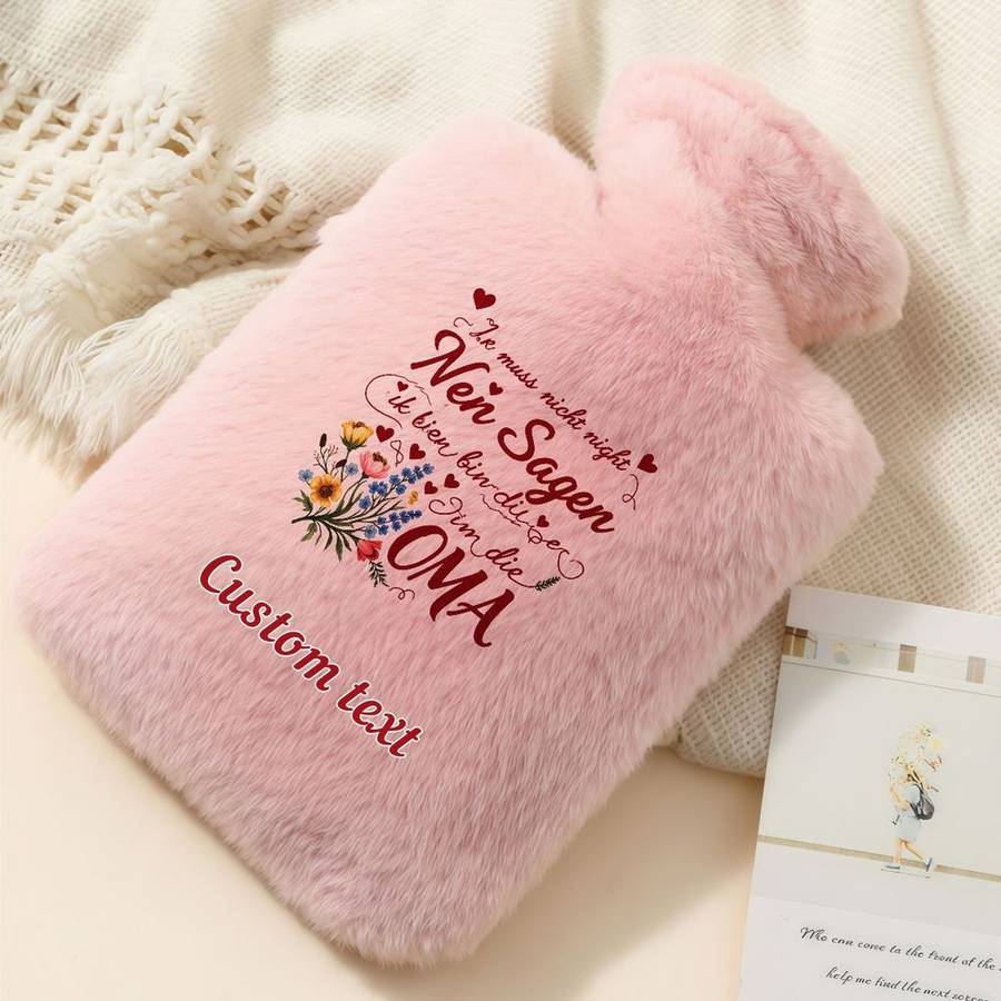 Hot Water Bottle Pink