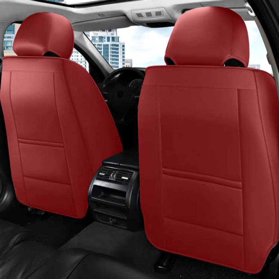 Car Seat Cushion 5Pcs Martha Red