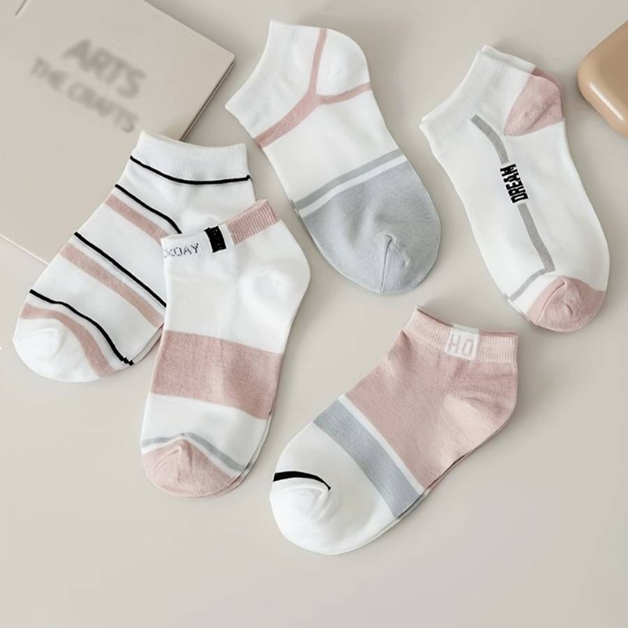 Women S Socks Color Random Color5 Pairs Size Onesize
