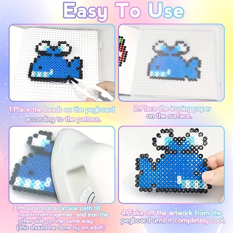Perler Bead Set Blue Series C5