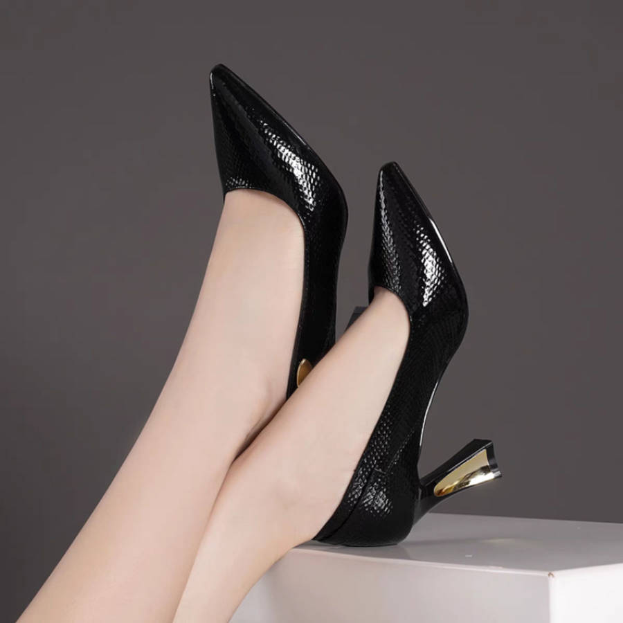 Women S High Heels Color Black Sizeuk 5.5